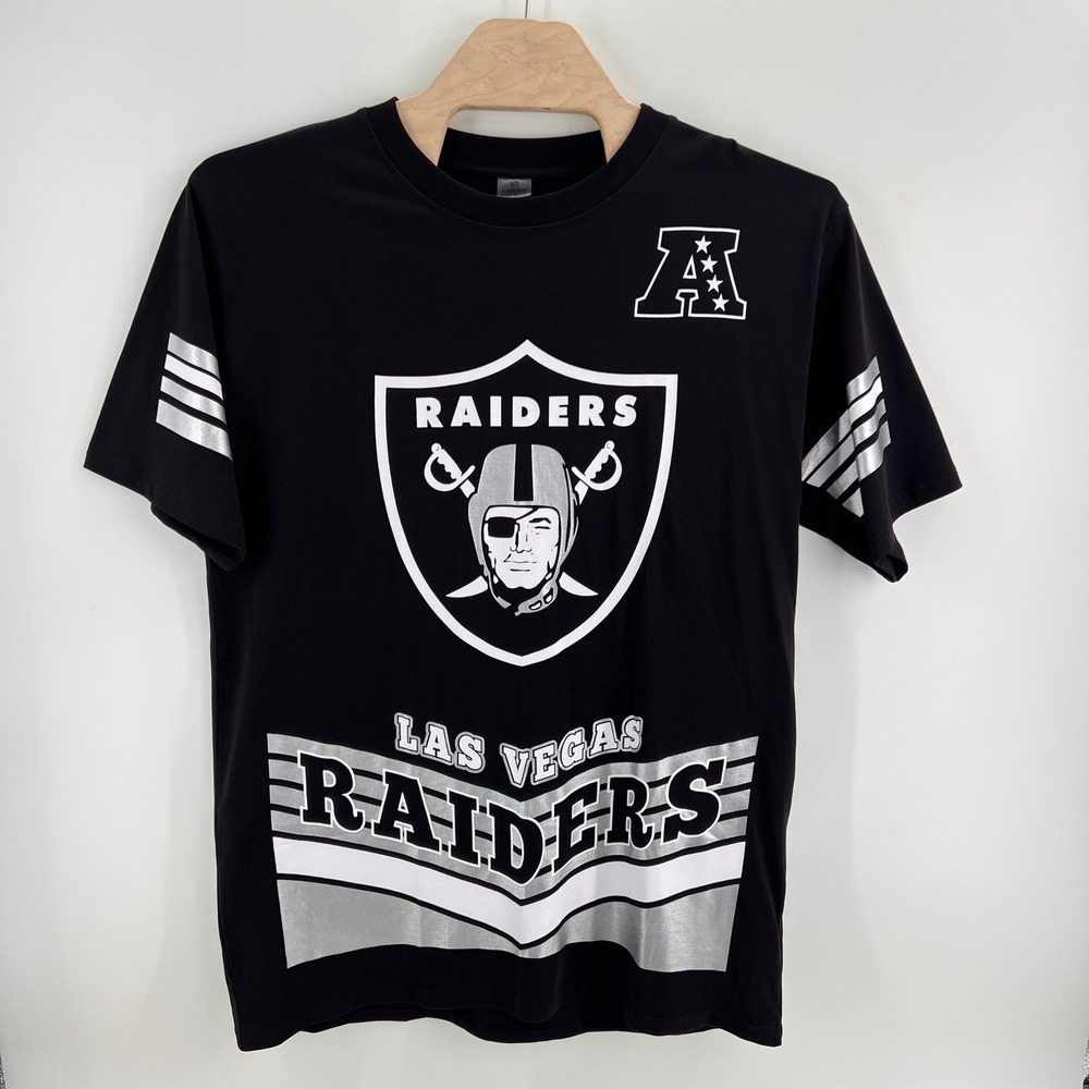 Gameday Couture Las Vegas Raiders XL Cotton T-Shirt Dress Black Silver Oversized